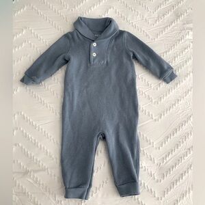 Blue Ralph Lauren Baby Knit Polo Jumpsuit